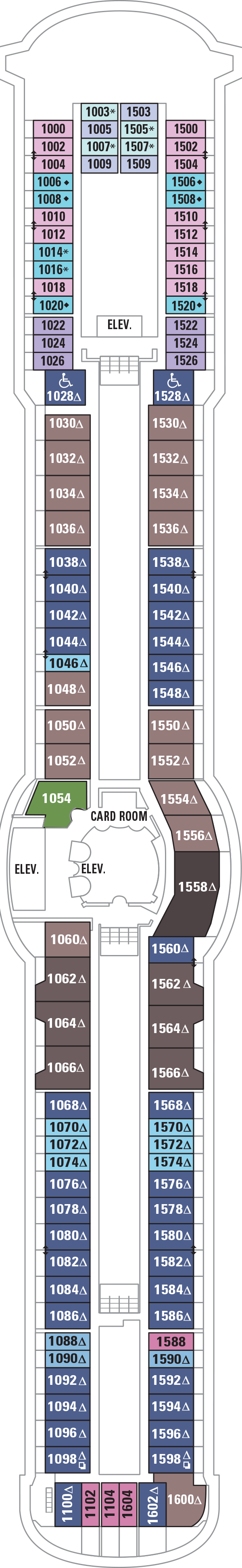 Radiance of the Seas - Royal Caribbean International - Deck 10