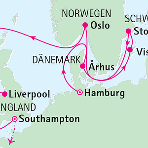 Cunard 4 Schiffe