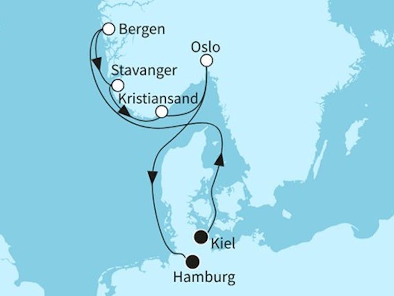 Vielfalt Norwegens