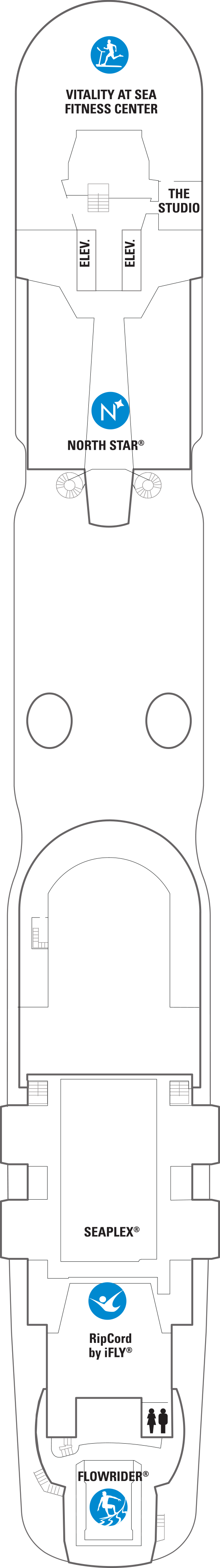 Ovation of the Seas - Royal Caribbean International - Deck 16