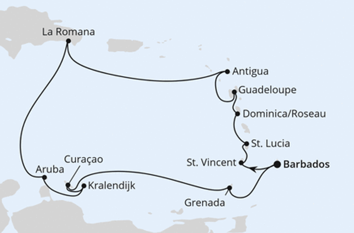 Impression zu Herzklopfen mit AIDAperla - Karibische Insel-Rundreise