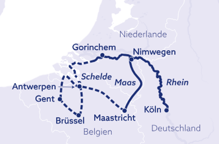 Impression zu Sommer 2026 - MS nickoSPIRIT - Unterwegs im idyllischen Belgien