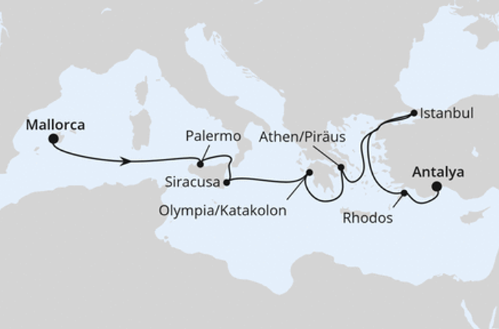 Impression zu AIDA All Inclusive Sommer 2027 - AIDAstella - Italien und Griechenland