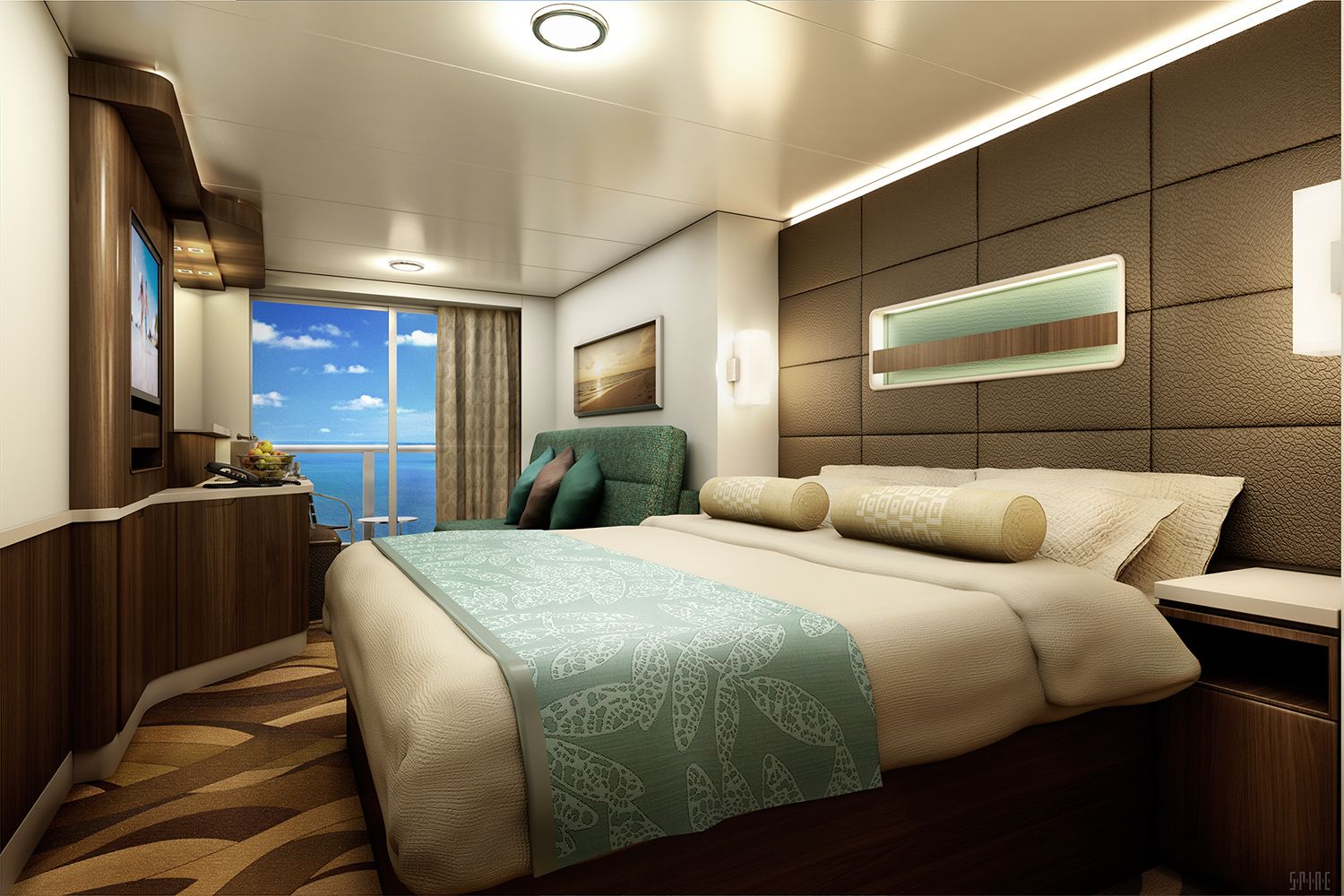 ncl escape_kabinen_B9_Spa Balkon