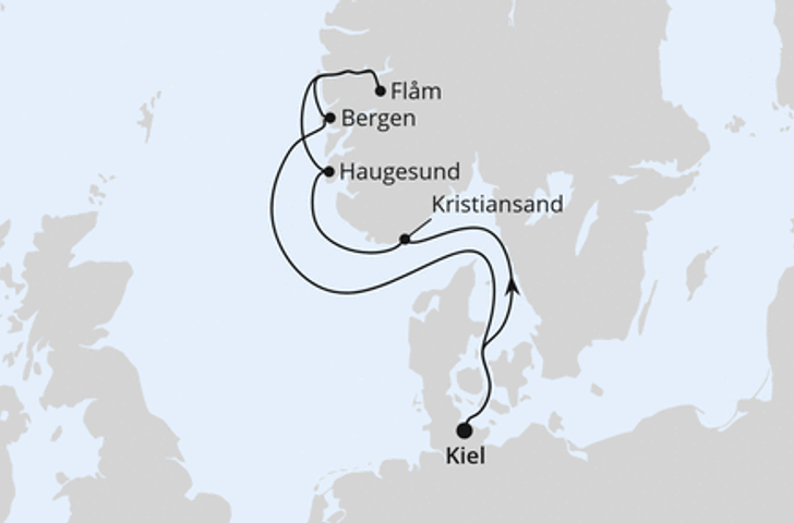 Impression zu AIDA Balkon Special - AIDAnova - O`zapft is! in Norwegen