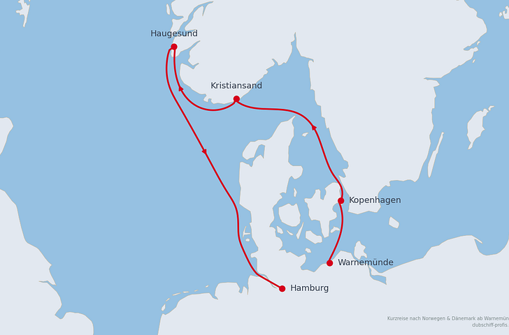 Impression zu AIDA All Inclusive Sommer 2027 - Kurzreise Norwegen & Dänemark ab Warnemünde