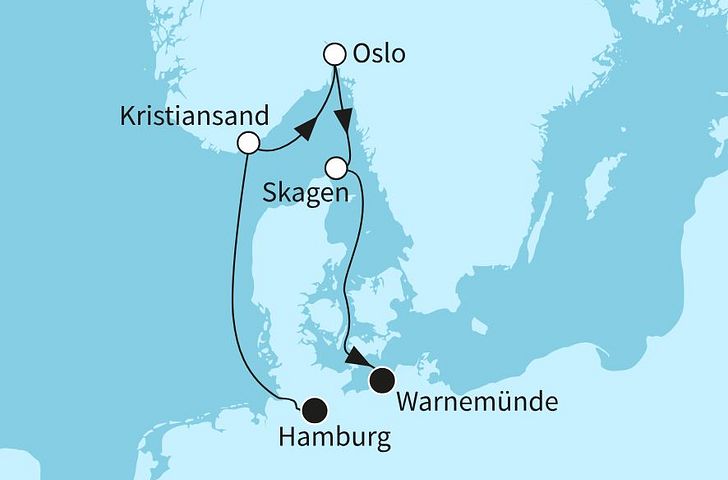 Impressionn zu Mein Schiff Mailights - Kurzreisen