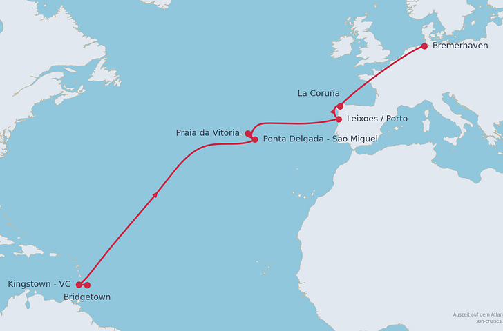 Impression zu Mein Schiff Wochenendangebot - Mein Schiff 2 - Auszeit auf dem Atlantik