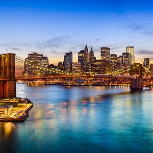 Brookly Bridge, New York City, USA