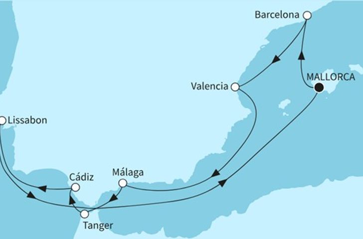 Impressionn zu Sommer 2026 - Mein Schiff Flow - Faszination Mittelmeer
