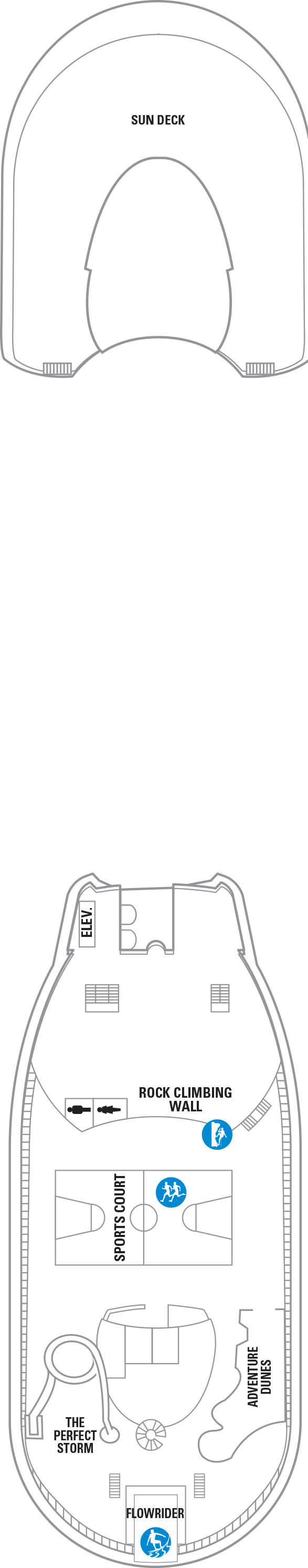 Adventure of the Seas - Royal Caribbean International - Deck 13