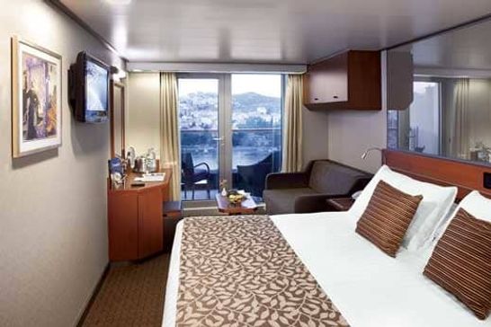 MS Nieuw Amsterdam - Holland America Line - Veranda Kabine (V)