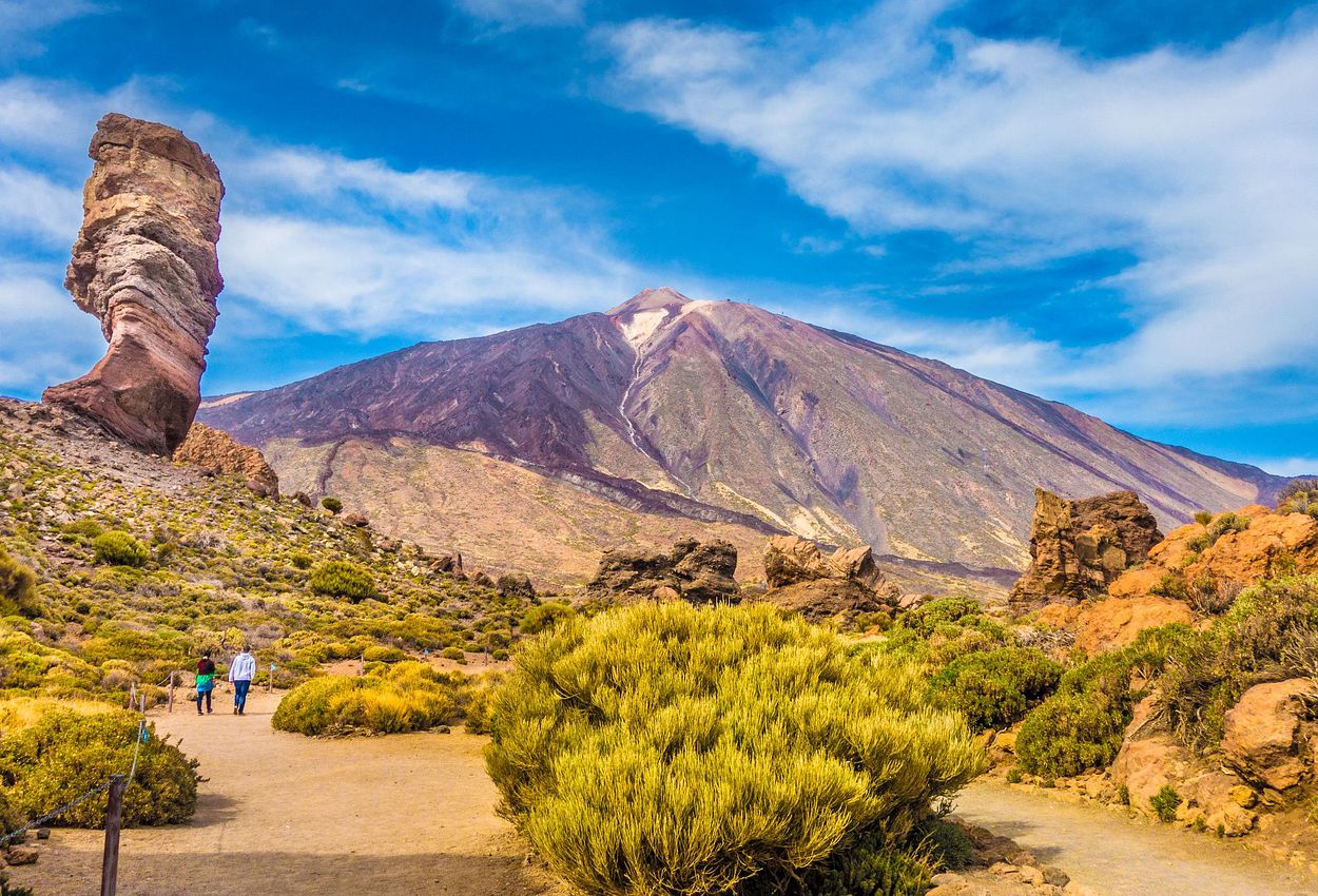 Blick auf den Teide