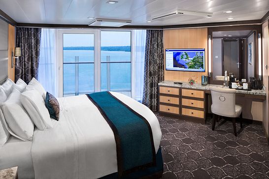 Symphony of the Seas - Royal Caribbean International - AquaTheater Suite mit großem Balkon (A2)