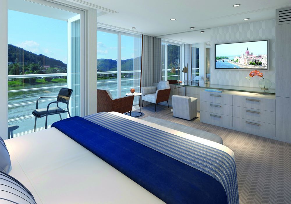 LADY DILETTA - Plantours Flusskreuzfahrten - Kategorie 8, Suite mit Balkon, Zweibett außen (LK08)