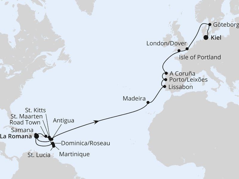  Von der Dominikanischen Republik nach Kiel 2