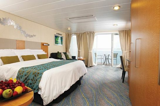 Oasis of the Seas - Royal Caribbean International - Boardwalk View Kabine mit Balkon (4I)