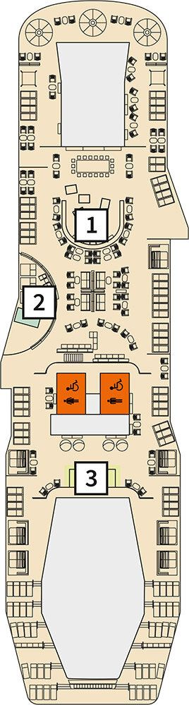 Mein Schiff Relax - TUI Cruises - Deck 19 (Deck 19)