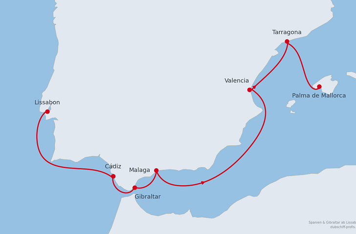 Impression zu Sommer 2027 - AIDAsol - Spanien & Gibraltar
