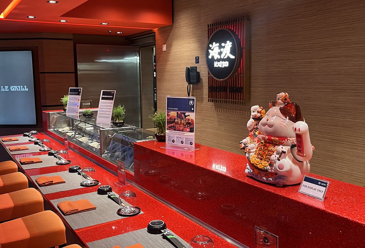 An Bord der MSC Euribia 