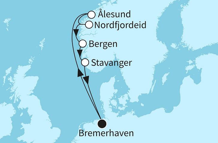 Impressionn zu Mein Schiff Wochenendangebot - Mein Schiff 3 - Vielfalt Norwegens