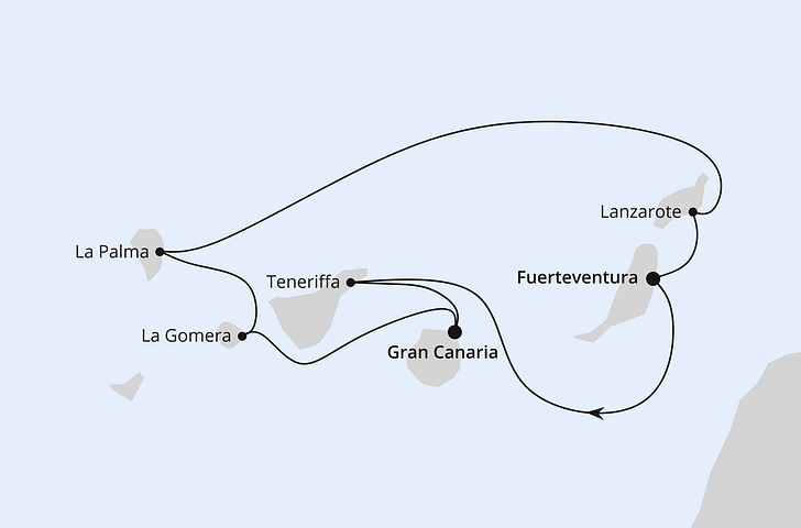 Impression zu AIDA Winter 2026/27 - Kanarische Inselwelt