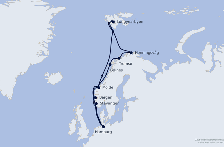 Impression zu Sommer 2027 - MSC Preziosa - Zauberhafte Nordmeerkulissen