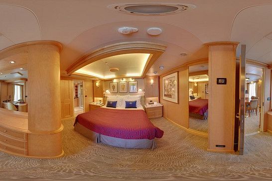 Queen Victoria - Cunard Line - Master Suiten, Mittschiffs, Deck 7 (Q2)