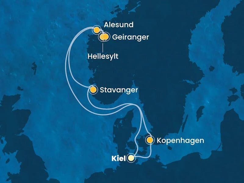 Nordische Entdeckungsreise ab Kiel