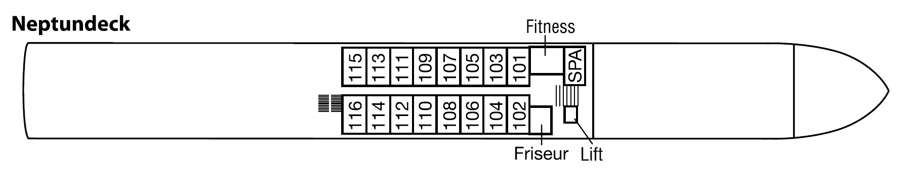 MS Annabelle - Phoenix Flusskreuzfahrten - NEPTUNDECK