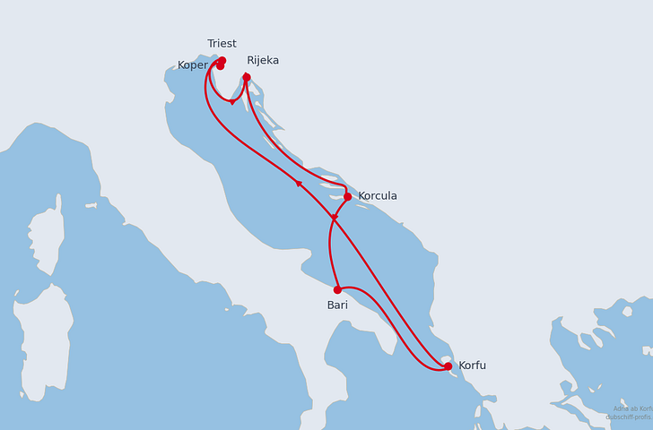 Impression zu AIDA Angebot der Woche - AIDAblu - Adria ab Korfu
