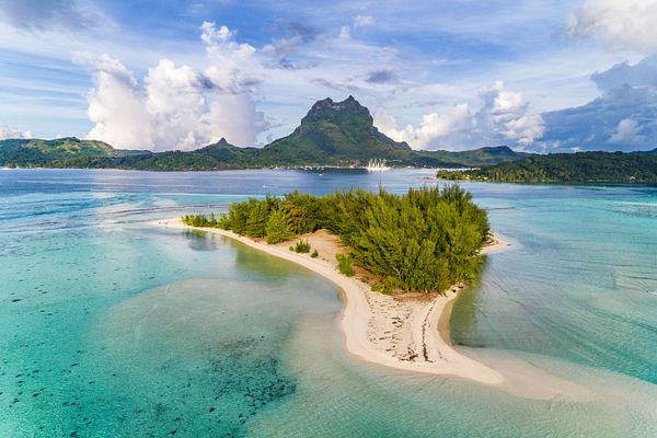 Insel vor Bora Bora