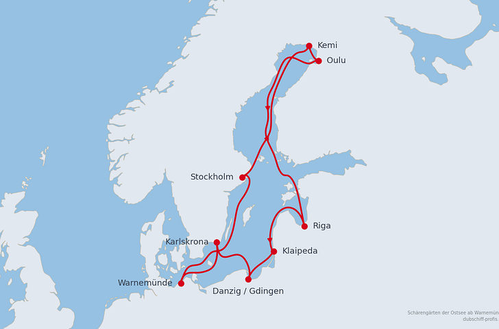 Impression zu Sommer 2027 - AIDAmar - Schärengärten der Ostsee