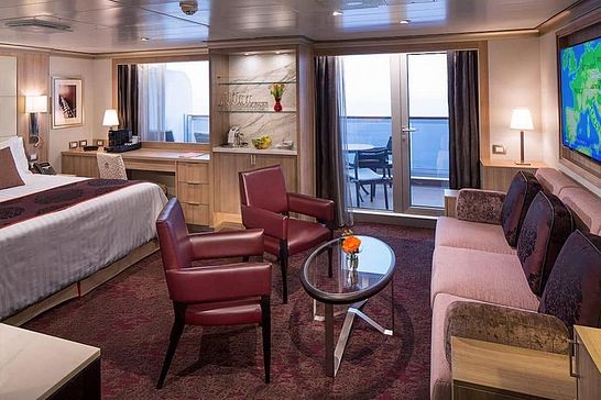 MS Koningsdam - Holland America Line - Neptune Veranda Suite (SA)