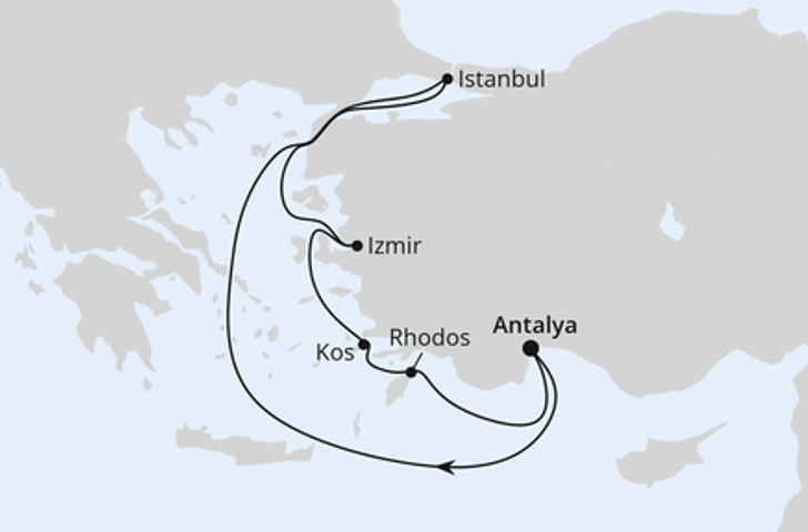 Impression zu Sommer 2028 - AIDAblu - Östliches Mittelmeer mit Istanbul