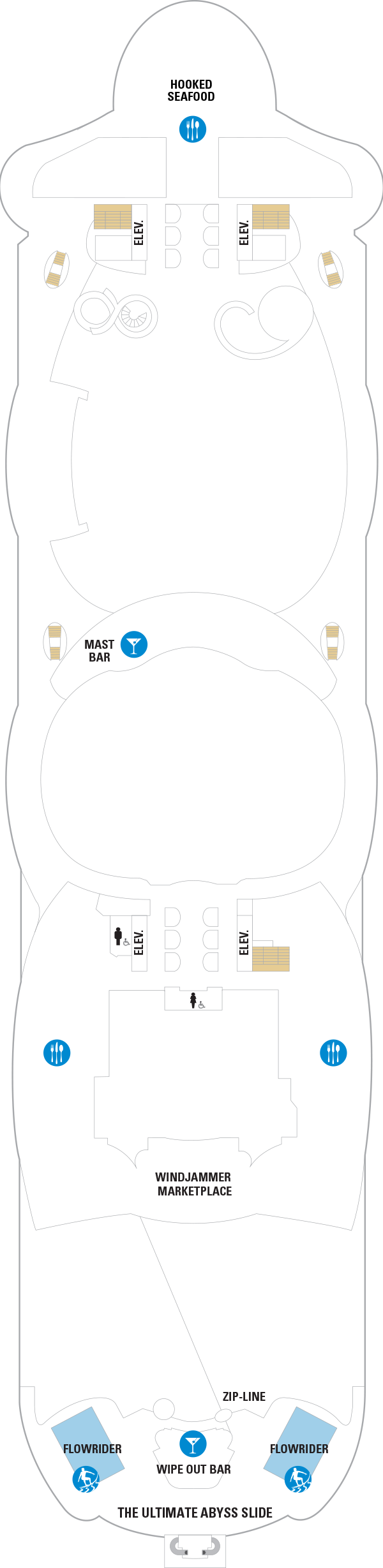 Symphony of the Seas - Royal Caribbean International - Deck 16 (Deck 16)