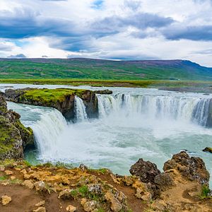 Godafoss Wasserfall