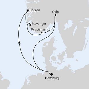 Norwegen Bergen