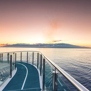 Mein Schiff 1 Laufstrecke