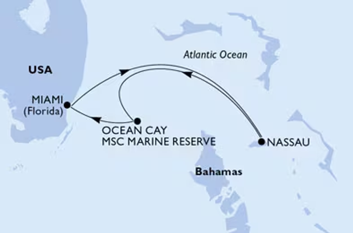 Impression zu Winter 26/27 - MSC Seaside - Karibik ab Miami