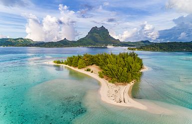 Insel vor Bora Bora