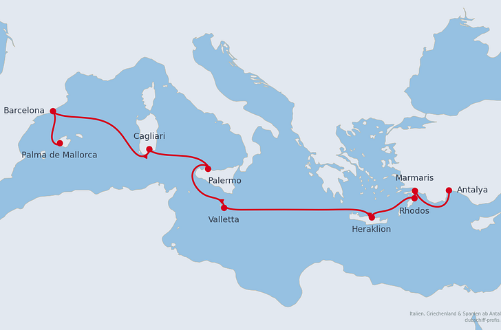 Impression zu Sommer 2026 Besttarif - AIDAstella - Italien, Griechenland & Spanien