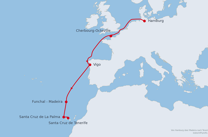 Impression zu AIDA Winter 2027/2028 - AIDAperla - Von Hamburg nach Teneriffa