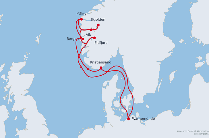 Impression zu Sommer 2026 Besttarif - Norwegische Fjorde