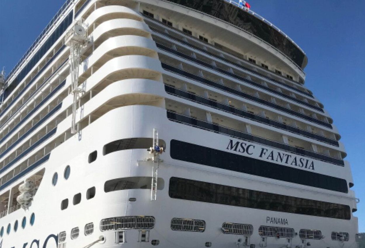 MSC FANTASIA - Heckansicht