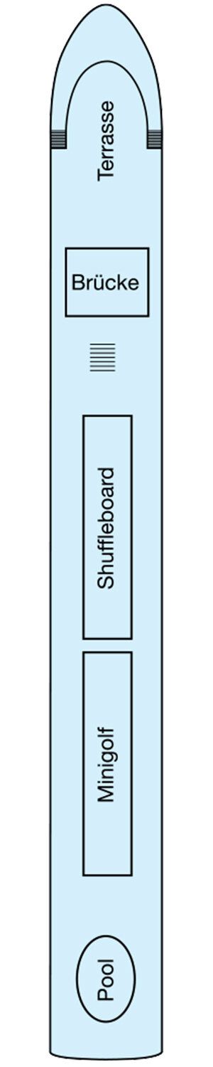 MS Annika - Phoenix Flusskreuzfahrten - Deck 4 (Sonnendeck)