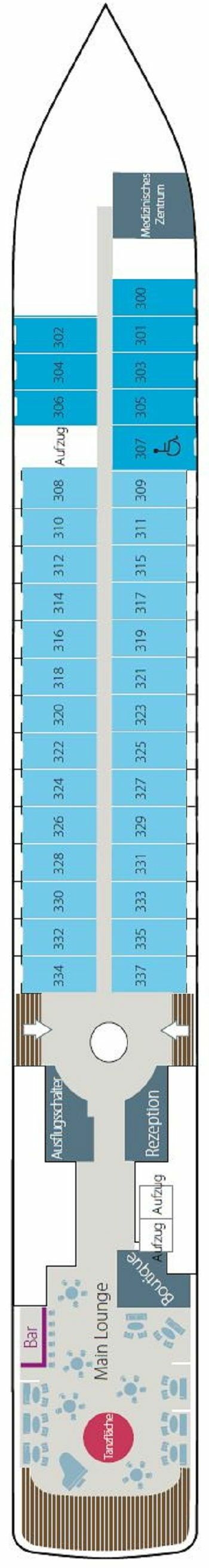 L AUSTRAL - Ponant - Deck 3 (Calicut)