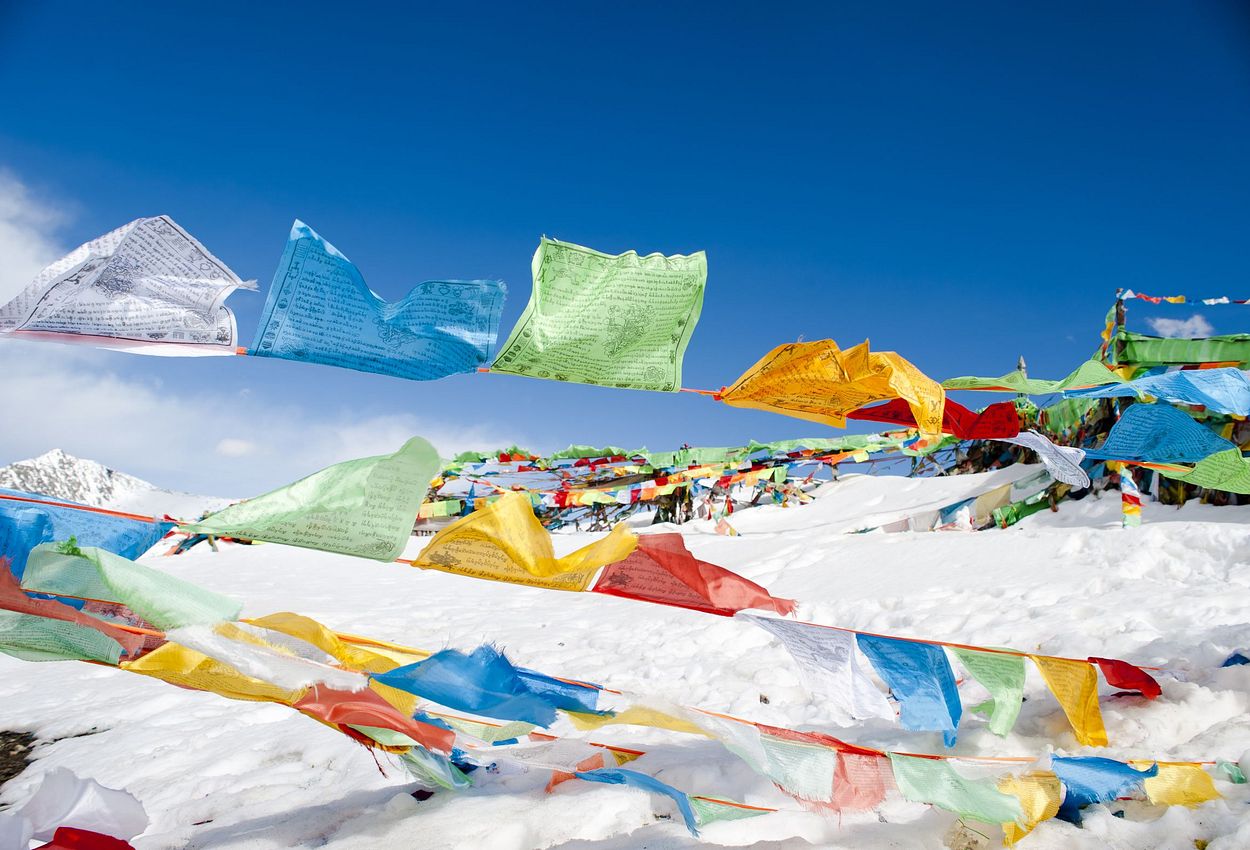 Gebetsfahnen Nepal