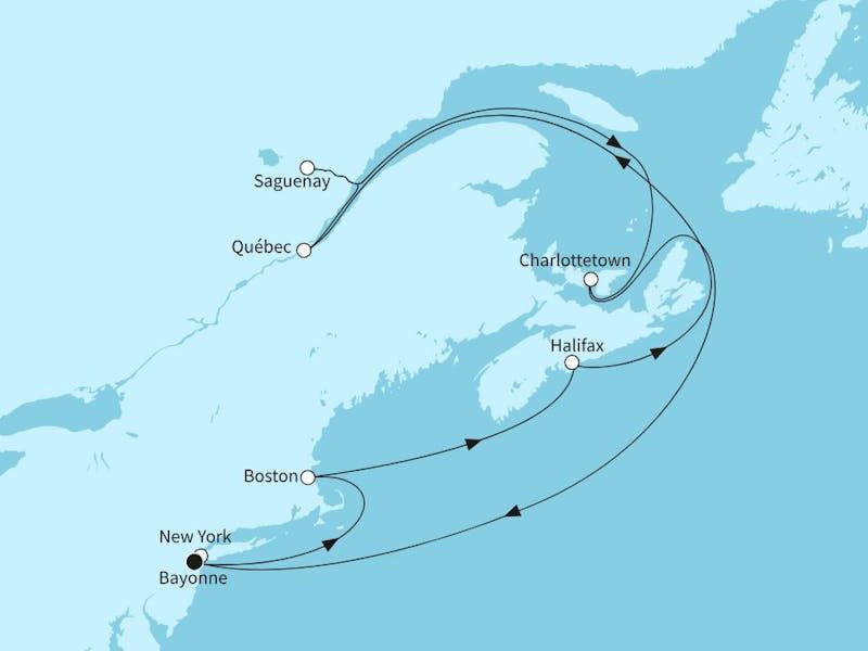 Ostküste der USA und Kanada