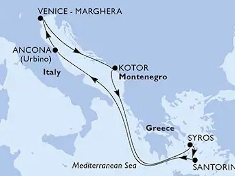Adriatische Entdeckungsreise: Venedig bis Santorin